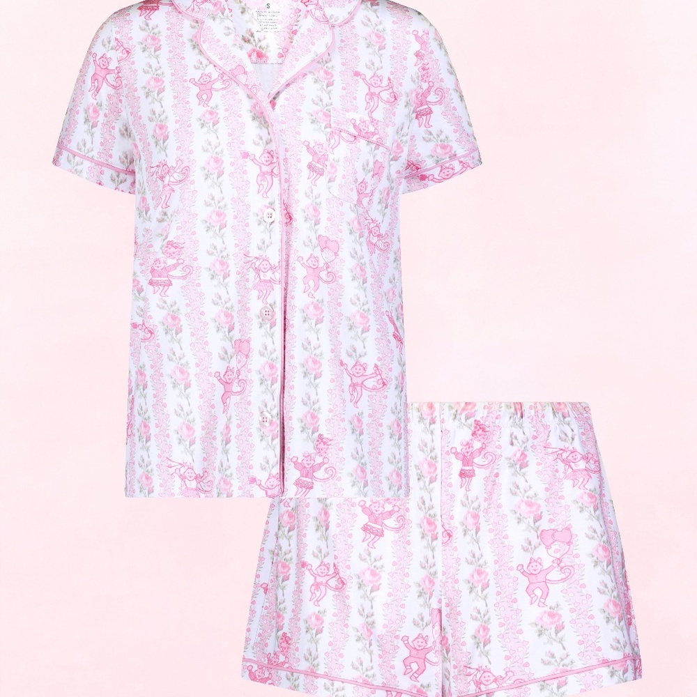 NEW Roller Rabbit Heirloom Monkey Polo Pajamas - Picture 7 of 7